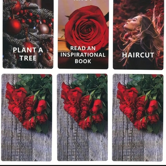 New Luck & Love information Oracle Deck - 50 Cards in Velvet Carrying Pouch - Picture 4 of 4